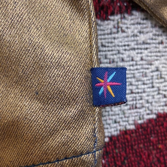 NWT‎ Truly scrumptious designed by Heidi Klum gold blazer 3T glitte… - Picture 7 of 9